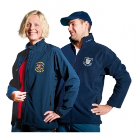 softshell and fleece jackets with logo